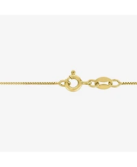 Diamond Double Heart Cross Pendant Necklace (1/10 ct. t.w.) in 14k Gold-Plated Sterling Silver