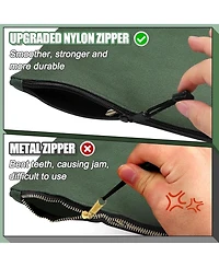 Xdovet Canvas Tool Bags Pouches Zipper Set