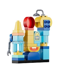 Contixo TF1 2-in-1 Transforming Robot Building Set, 93-Piece Vehicle Construction Toy with City Scene Playset for Kids Ages 3+