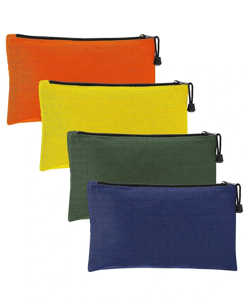 Xdovet Canvas Tool Bags Zipper Pouch Set Heavy Duty Multipurpose Storage Organizer