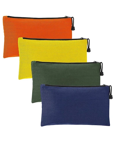 Xdovet Canvas Tool Bags Zipper Pouch Set Heavy Duty Multipurpose Storage Organizer