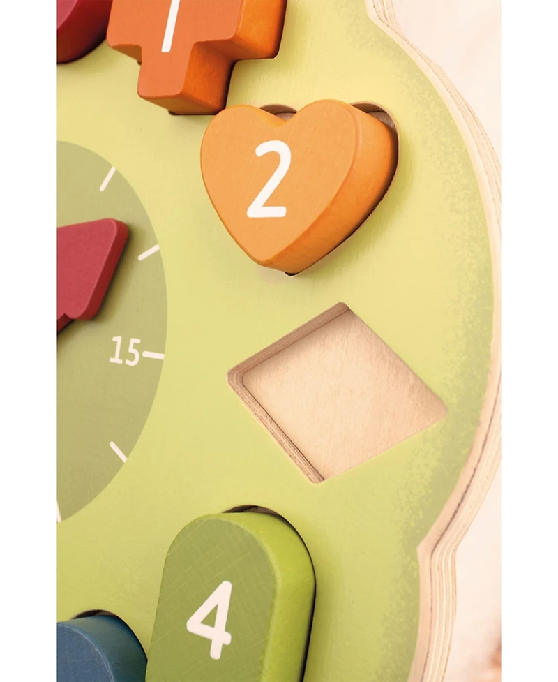 Bababoo and friends Wonder Tree Shape Sorting Clock