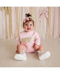 Sweet Wink Baby Girls (0M - 18M) Howdy Patch Western Long Sleeve Romper