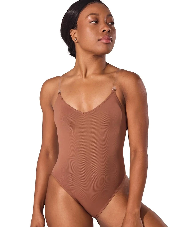 Capezio Women's Camisole Leotard w/ Clear Transition Straps