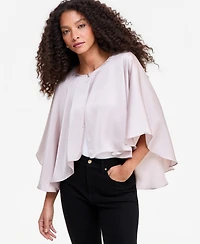 I.n.c. International Concepts Women's Satin Capelet, Macy's Exclusive