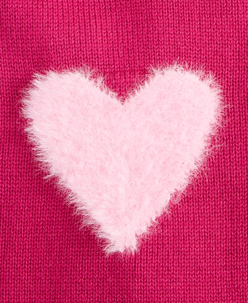 Epic Threads Girls 5-20 Textured Heart Long-Sleeve Cardigan, Macy's Exclusive