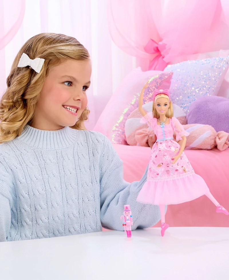 Barbie in the Nutcracker Clara 13" Articulated-Ankle Ballerina Doll, Ages 3+