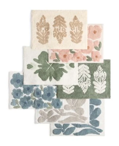 Ienjoy Home Floral Cotton Bath Mats