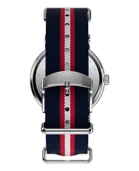 Timex Men's Quartz Analog Blue Nylon Watch 40mm