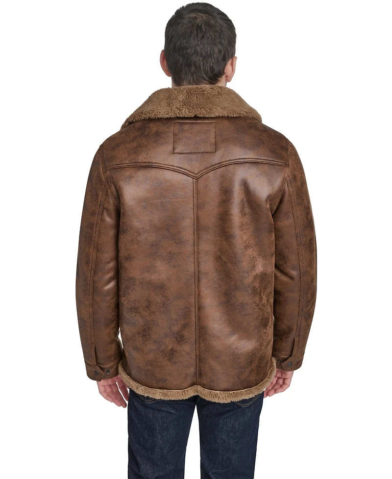 Levi's Men's Laydown Collar Classic-Fit Rancher Jacket