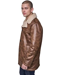 Levi's Men's Full Length Faux Shearling Jacket