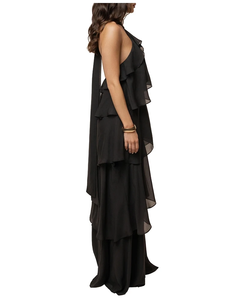 Jluxlabel Women's Head The Clouds Maxi Dress