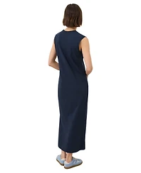 Pact Women's Cotton Soft-Slub Essential Easy Muscle Tee Maxi Dress