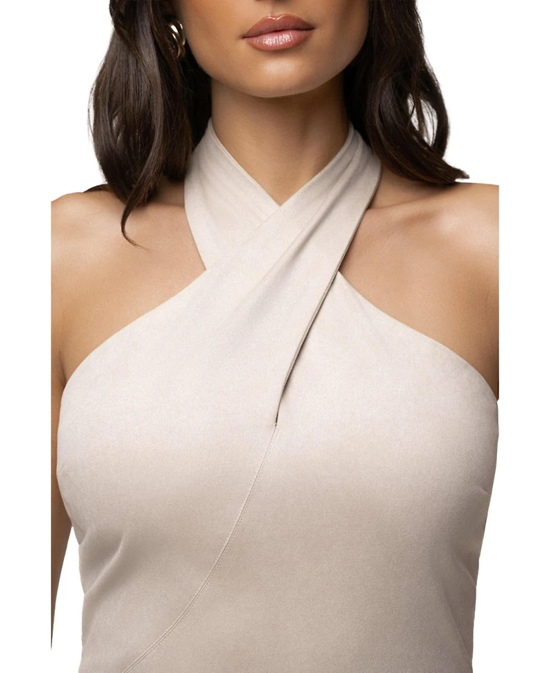 Jluxlabel Women's Charlotte Halter Maxi Dress
