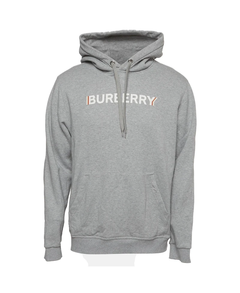 Pre-Owned Burberry Men's Printed Jersey Long Sleeve Hoodie