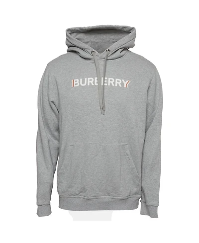 Pre-Owned Burberry Men's Printed Jersey Long Sleeve Hoodie