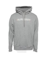 Pre-Owned Burberry Men's Printed Jersey Long Sleeve Hoodie