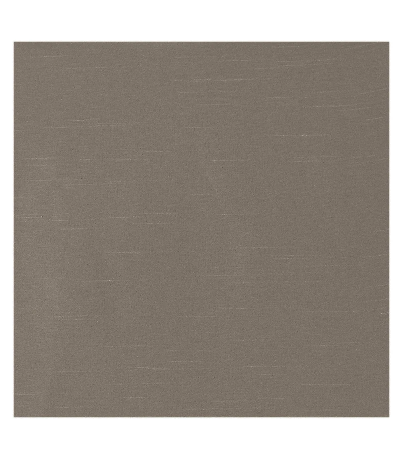 Avobird Twist Tab Lined Window Curtain Panel Pewter 50x120