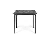 sumyeg Outdoor Minimalist Acacia Wood Rectangle Bar Table with Teak Finish