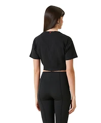 Pcfg Women's Free Heaven Cotton Cropped T-Shirt