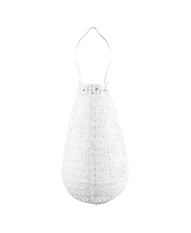 Allsop Home & Garden, Soji Stella - Teardrop Blossom - 14" Solar Lantern