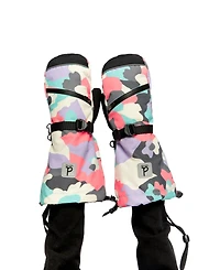 Deux par Deux Little and Big Girl 6-16 Teknik Winter Mittens