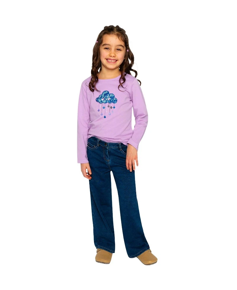 Deux par Deux Toddler Girl (2T-5T) Jeggings with Lurex