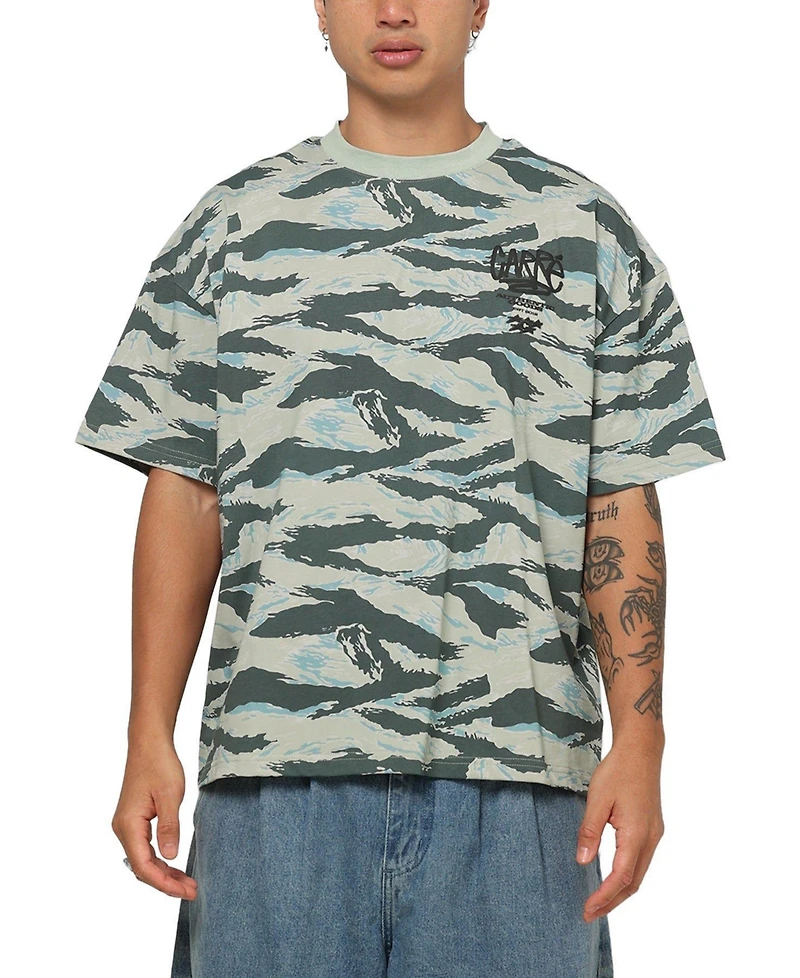 Carre Men's Wnf Ringer Tiger Camo