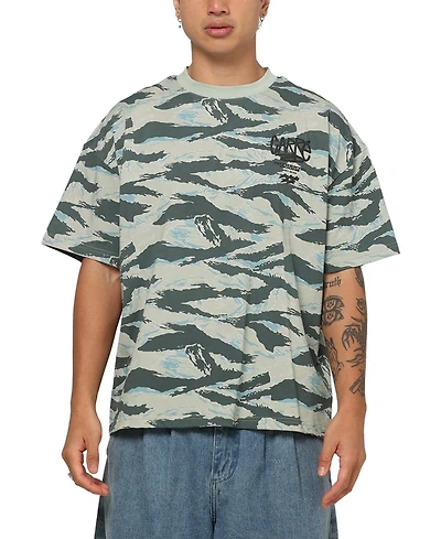 Carre Men's Wnf Ringer Tiger Camo