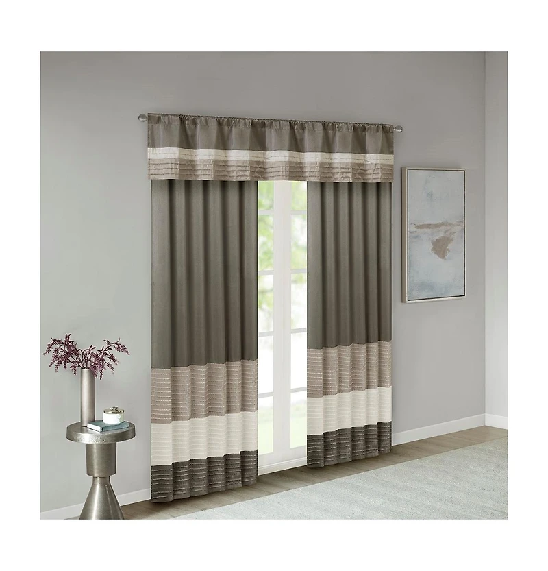 Avobird Pintuck Curtain Panel