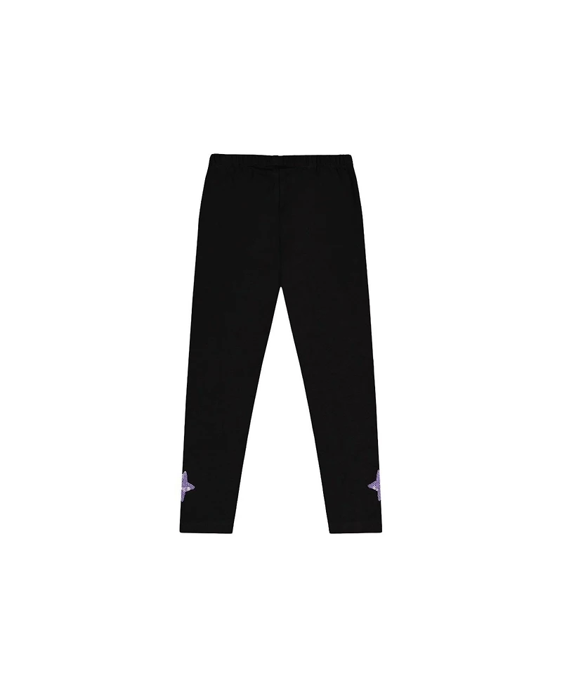 Deux par Little Girls (6 - 12) Cotton Jersey Leggings Pant