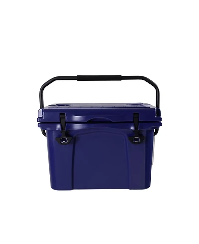 Clihome 25QT Portable Insulated Hard Cooler, 5-7 Day Ice Retention with Bottle Opener, Cup Holder and Ruler