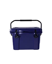 Clihome 25QT Portable Insulated Hard Cooler, 5-7 Day Ice Retention with Bottle Opener, Cup Holder and Ruler
