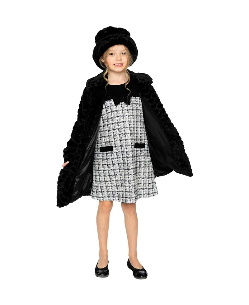 Deux par Toddler Girl ( 2-3 4-5 ) Faux Fur Long Coat