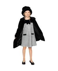 Deux par Toddler Girl ( 2-3 4-5 ) Faux Fur Long Coat