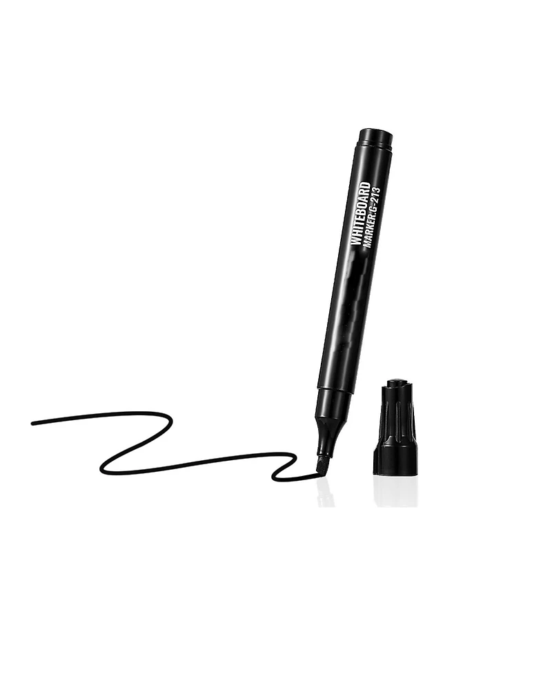 Sevorley Black Dry Erase Markers, 36-Pack Low-Odor Whiteboard Markers with Chisel Tip