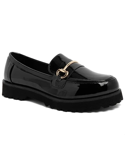 Jones New York Women's Printa Lug Sole Loafers
