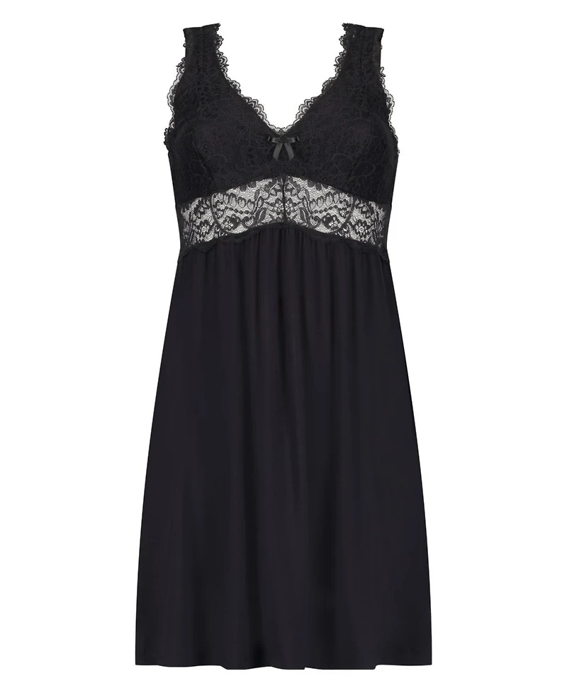 Hunkemoller Women's Nora Lace Slip Dress