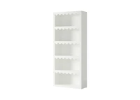 Tribesigns 70" Bookcase, Modern 5-Tier Bookshelf Storage Organizer with Scalloped Edges
