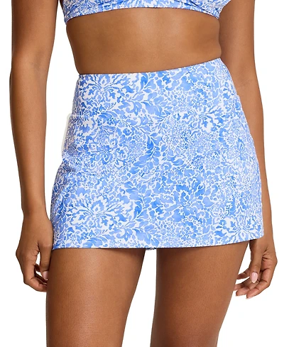 Tommy Bahama Women's High-Waist Pull-On Full-Bottom-Coverage Skort