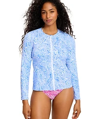 Tommy Bahama Women's Long-Sleeve Crewneck Rashguard