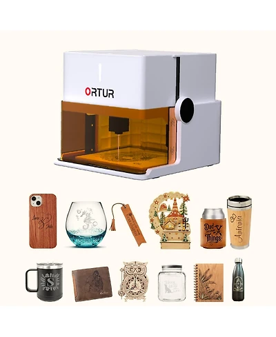 Ltmate 1.3W Portable Laser Engraver and Cutter,App Control,for Wood, Leather, Glass