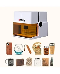 Ltmate 1.3W Portable Laser Engraver and Cutter,App Control,for Wood, Leather, Glass