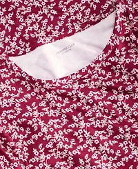 Charter Club Women's Long Sleeve Soft Knit Sleepshirt, Macy's Exclusive