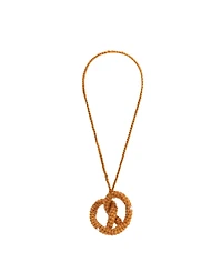 Melie Bianco Pretzel Crochet Bag Charm