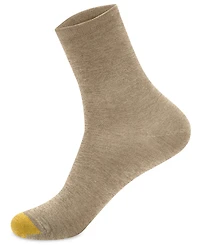 Gold Toe Women's Classic Convertible Short Crew Socks, 3-Pack
