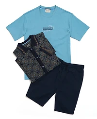 Scotch & Soda Men's Artwork Relaxed-Fit T-Shirt