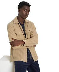 Scotch & Soda Men's Jacquard Relaxed-Fit Short-Sleeve Shirt