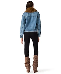 Steve Madden Women's Marky Button-Front Jacket