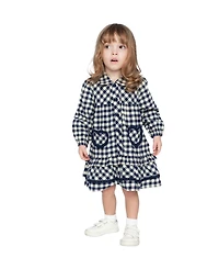Deux par Toddler Girls 2T-5T Shirt Dress with Frills